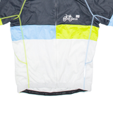 89 SPORTS Full Zip Cycling Mens Jersey Black L