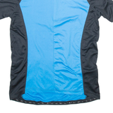 CRIVIT Cycling Mens Jersey Blue 1/4 Zip L