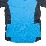 CRIVIT Cycling Mens Jersey Blue 1/4 Zip L