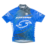 SMS SANTINI Cycling Mens Jersey Blue 1/2 Zip L