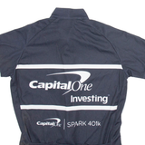 GLORDANA Full Zip Cycling Mens Jersey Black M