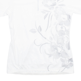 CRIVIT Cycling Womens Jersey White 1/4 Zip S