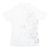 CRIVIT Cycling Womens Jersey White 1/4 Zip S