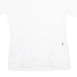 CRIVIT Cycling Womens Jersey White 1/4 Zip S