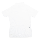 CRIVIT Cycling Womens Jersey White 1/4 Zip S