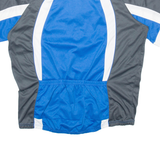 Cycling Mens Jersey Blue 1/2 Zip XL
