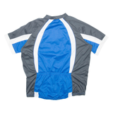 Cycling Mens Jersey Blue 1/2 Zip XL