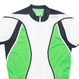 GORE BIKE WEAR Full Zip Cycling Mens Jersey Green M
