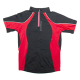 CROSSWAVE Cycling Mens Jersey Red 1/4 Zip S