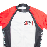 Full Zip Cycling Mens Jersey White M