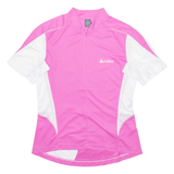 ODLO Cycling Mens Jersey Pink 1/2 Zip M