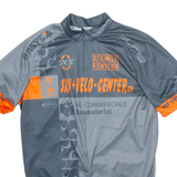 Cycling Mens Jersey Grey 1/2 Zip M