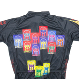 VOLEA Cycling Mens Jersey Black 1/2 Zip L