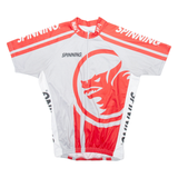 MAD DOG ATHLETIC Cycling Mens Jersey Grey 1/2 Zip XL