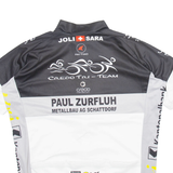 Full Zip Cycling Mens Jersey White XL