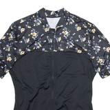 ENDURANCE Full Zip Cycling Womens Jersey Black L