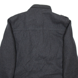 GUESS Mens Chore Coat Grey Wool XL