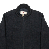 WOOLRICH Womens Coat Black Wool M