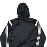 ADIDAS Kentucky Fire Juniors Mens Coat Black Nylon USA Hooded L