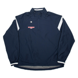 CHAMPION Southwest Colts 1/4 Zip Mens Pullover Jacket Blue XL