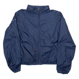 TOMMY HILFIGER Mens Track Jacket Blue Nylon L