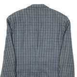 Mens Blazer Jacket Green 90s Check L