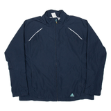 ADIDAS Womens Track Jacket Blue UK 22