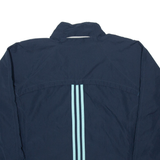 ADIDAS Womens Track Jacket Blue UK 22