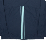ADIDAS Womens Track Jacket Blue UK 22