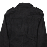 GUESS Mens Chore Coat Black Wool M