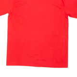 HAINES Scotland Baseball Mens T-Shirt Red L