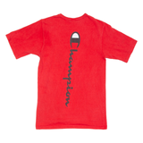 CHAMPION Mens T-Shirt Red S