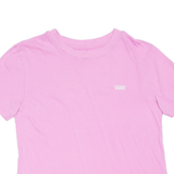 VANS Womens T-Shirt Pink M