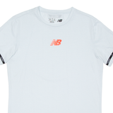 NEW BALANCE Womens T-Shirt Blue M