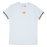 NEW BALANCE Womens T-Shirt Blue M