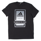 ADIDAS Mens T-Shirt Black M