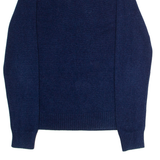 LEVI'S Mens Jumper Blue Crew Neck Tight Knit S