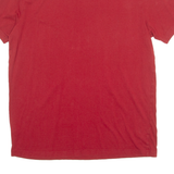 PUMA Mens T-Shirt Red Crew Neck L