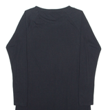 CALVIN KLEIN Sleepwear Long Womens T-Shirt Black Long Sleeve S