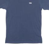 VANS Mens T-Shirt Blue Crew Neck S