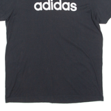 ADIDAS Mens T-Shirt Black Crew Neck M