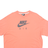 NIKE AIR Womens T-Shirt Pink Crew Neck L