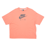 NIKE AIR Womens T-Shirt Pink Crew Neck L