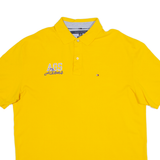 TOMMY HILFIGER Classic Fit Mens Polo Shirt Yellow XL
