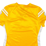 Pittsburgh Steelers Womens Football Shirt Jersey Yellow USA V-Neck S