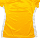 Pittsburgh Steelers Womens Football Shirt Jersey Yellow USA V-Neck S