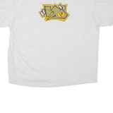 Womens T-Shirt Grey Roll Neck XL