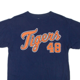 Tigers Baseball Mens T-Shirt Blue USA M