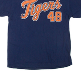 Tigers Baseball Mens T-Shirt Blue USA M