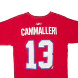 REEBOK X NHL Montreal Canadiens Mens T-Shirt Red S